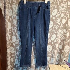 Isaac Mizrahi Blue Ankle Jeans Size 6p